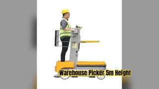 Efficacité aérienne d'entrepôt de taille du préparateur de commandes 5m