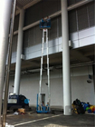 Aluminum Alloy Hydraulic Lift Ladder 14 Meter Working Height For Window Cleaning